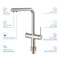 Kibi Circular 2-in-1 Water Filter Kitchen Pull Out Faucet- Brushed Nickel KFF502BN - alternate 7